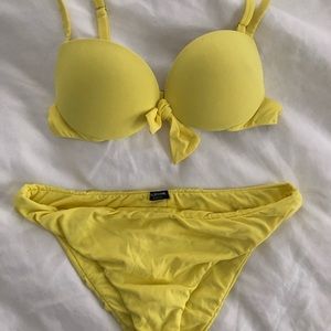 Calzedonia Yellow Bathing Suit